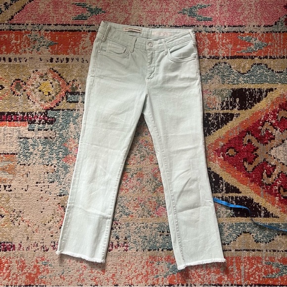 Pilcro Anthropologie light green jeans size 29 - Picture 1 of 7